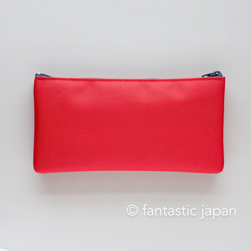 DELFONICS / Rollbahn flat pen case -red-