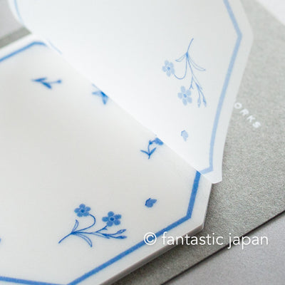 Hütte paper works / Tracing paper die-cut sticky notes -octogonale-