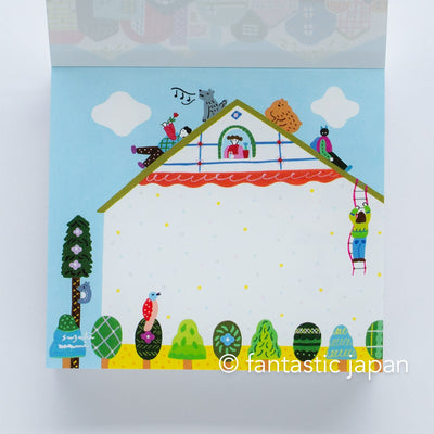 Block memo pad -City Life- by Narumi Suzuki / cozyca products