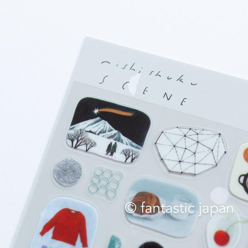 PET clear sticker -SCENE- by nishishuku / cozyca product