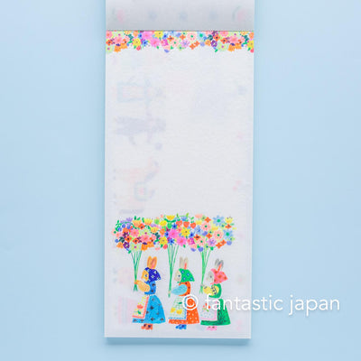 Letter Paper -Jardin- by AIKO FUKAWA / cozyca products