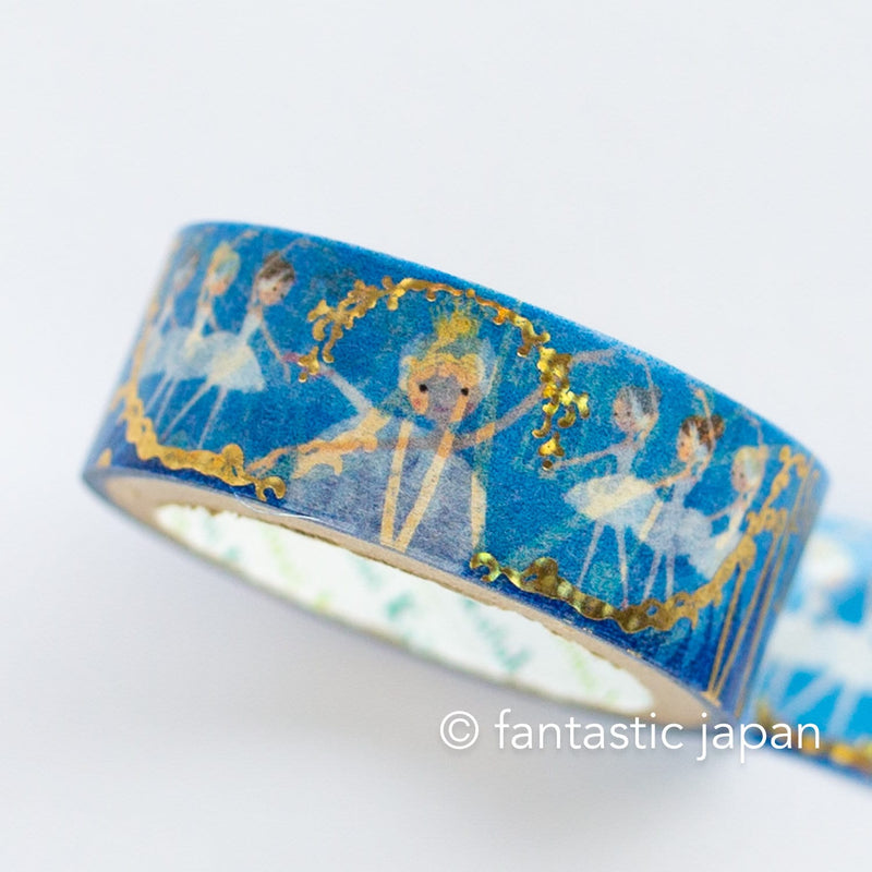 Shinzi Katoh designed washi tape / ballet series -swan lake-