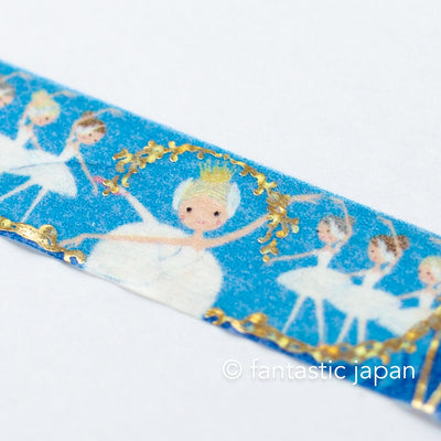 Shinzi Katoh designed washi tape / ballet series -swan lake-