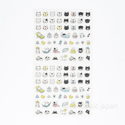 Schedule stickers -Cats emoji- / MIDORI