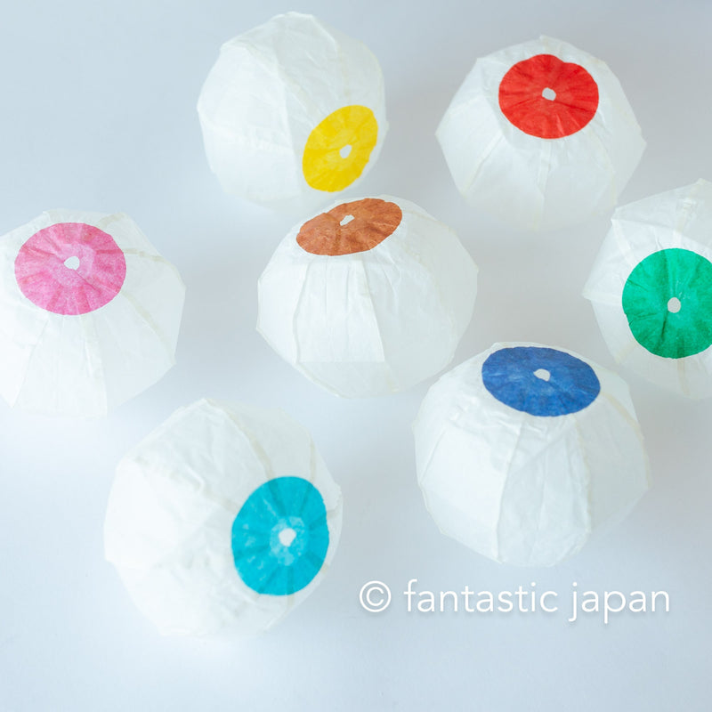 Japanese Paper Balloon -small white balloons-