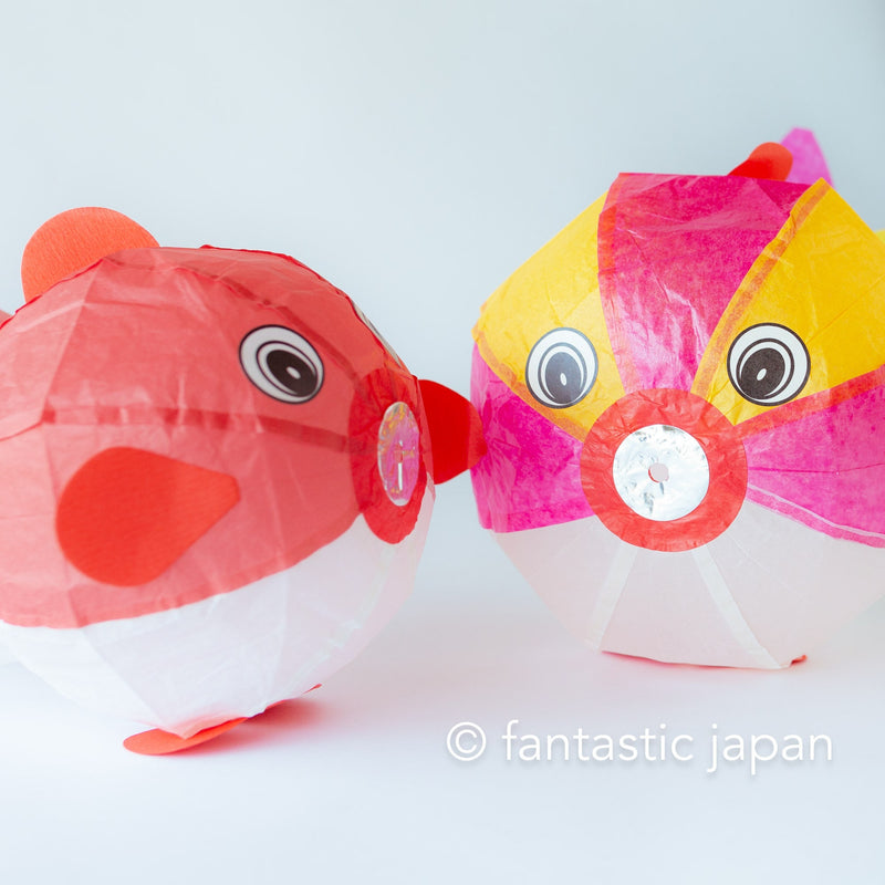 Japanese Paper Balloon -Goldfish parent and child-