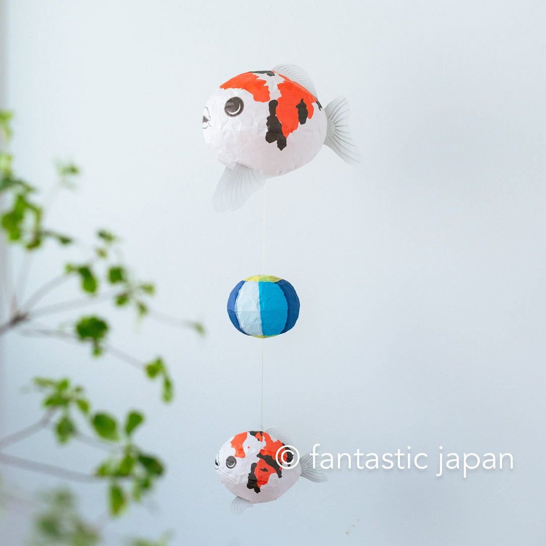 Japanese Paper Balloon -Nishikigoi- – Fantastic Japan, image size:1080x1080