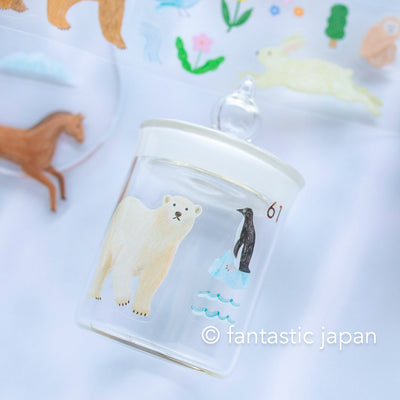 SODA / Clear PET roll sticker  -animals-