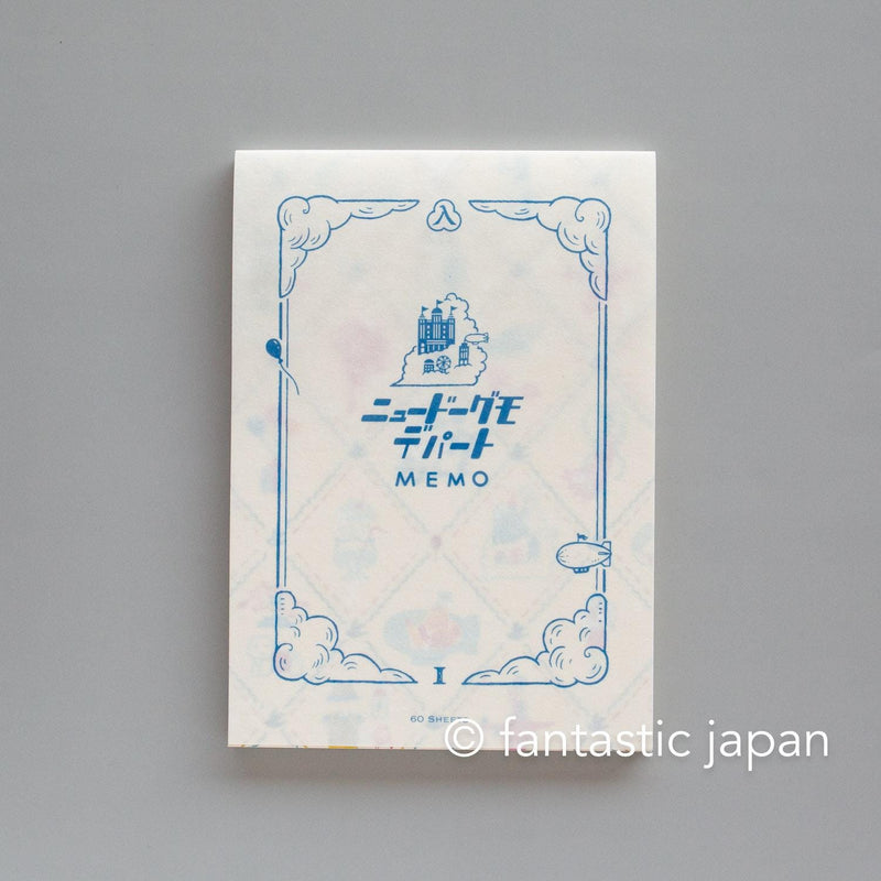 kyupodo memo pad / thunder cloud  department store I