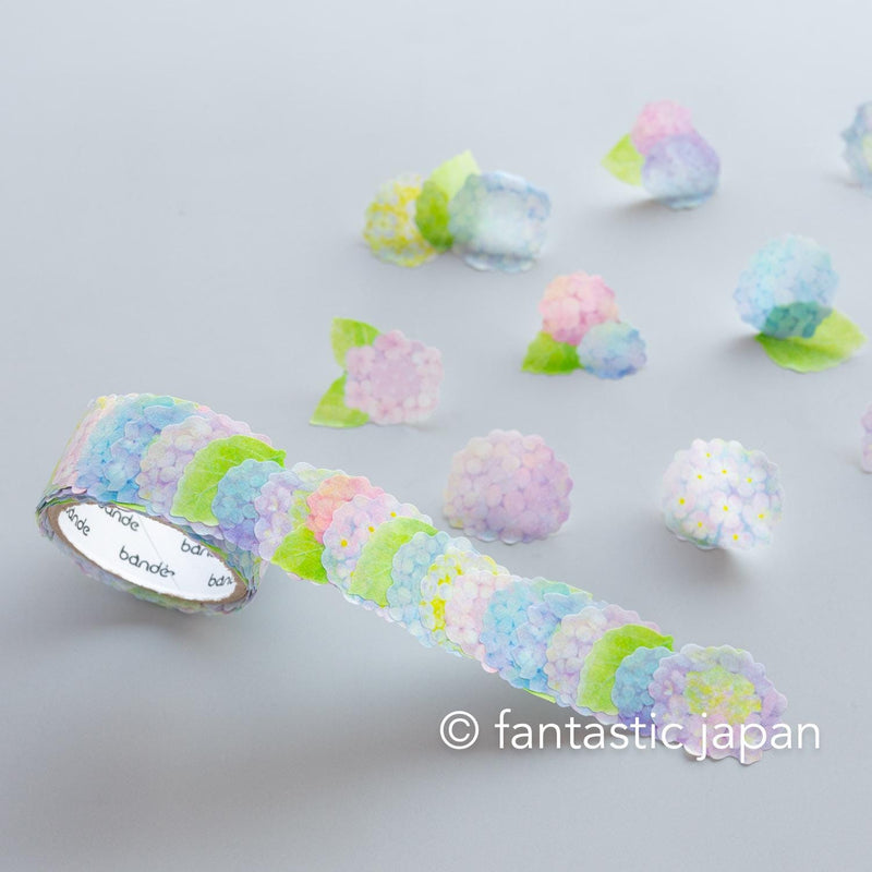 bande sticker -hydrangea-