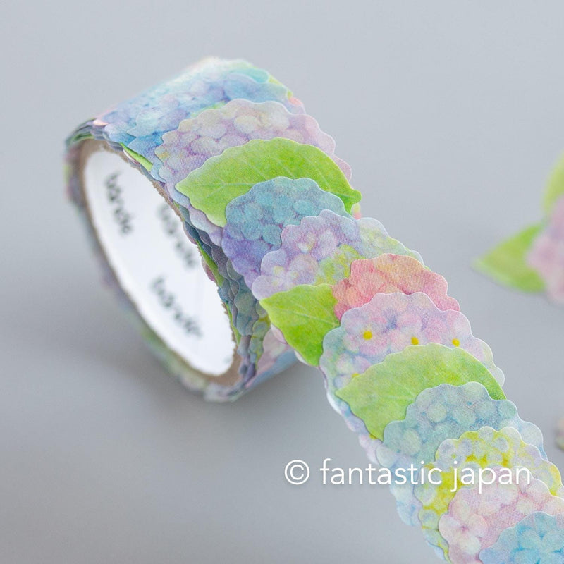 bande sticker -hydrangea-