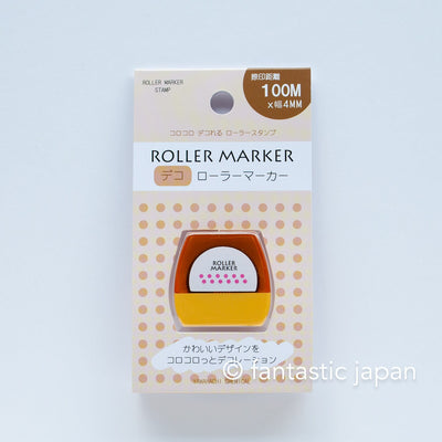 Deco roller marker -dot pink-