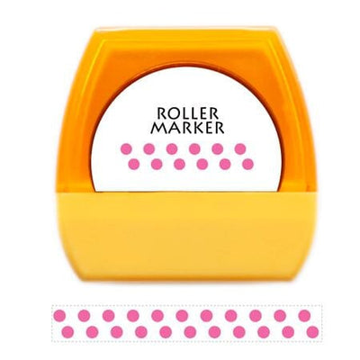 Deco roller marker -dot pink-