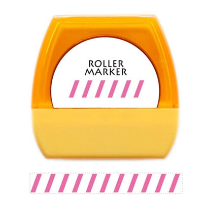 Deco roller marker -stripe pink-