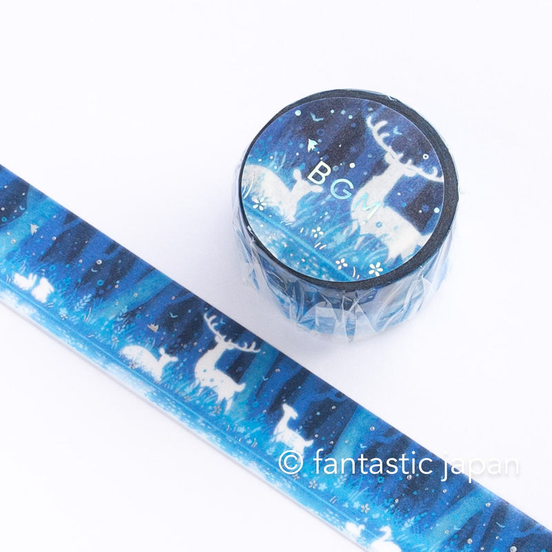 Masking Tape - Deer in glowing forests-