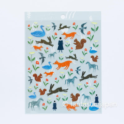 PET clear sticker -garden- by nishishuku / cozyca product