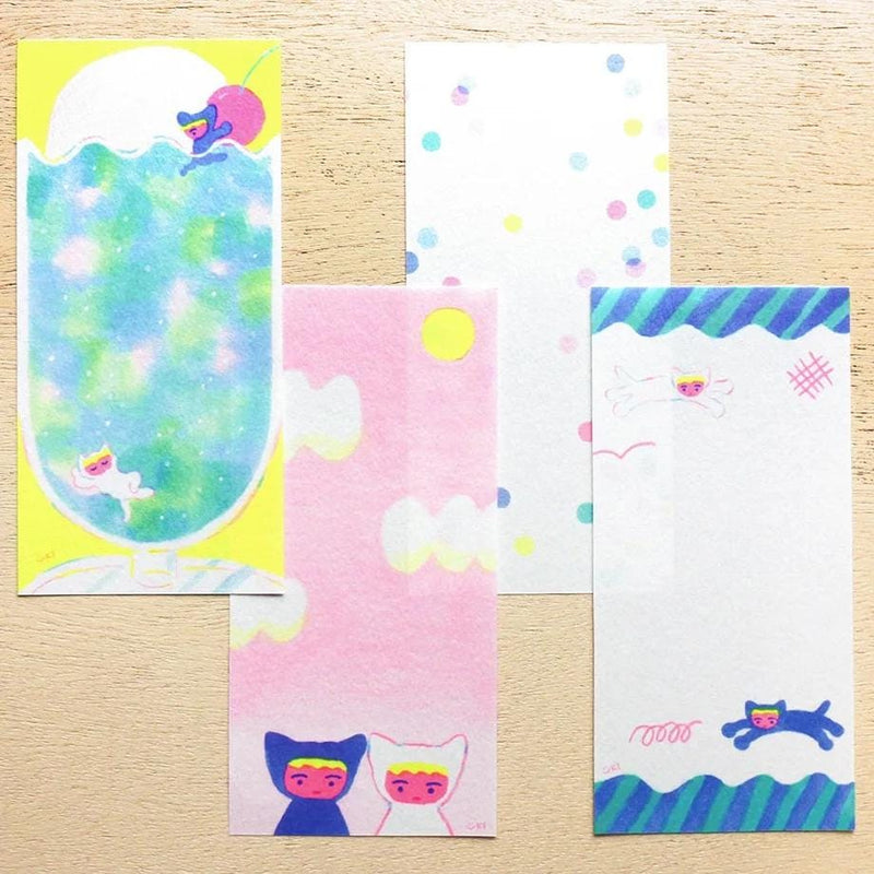 Letter Paper -Neko- by Yuki Itoi / cozyca products