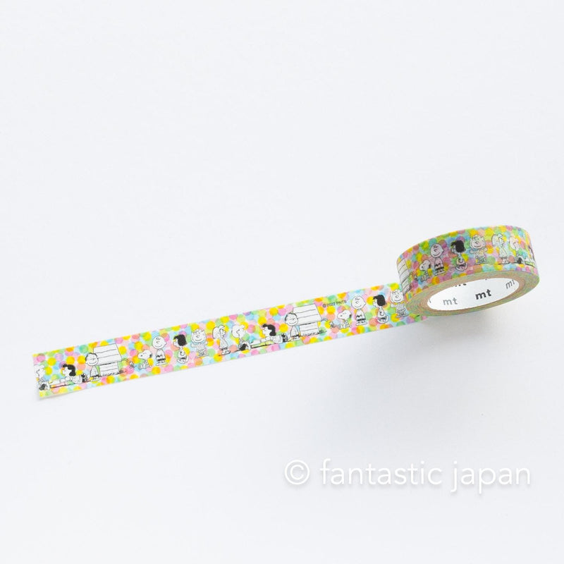 mt washi tape PEANUTS -fun time- / MTPNUT09