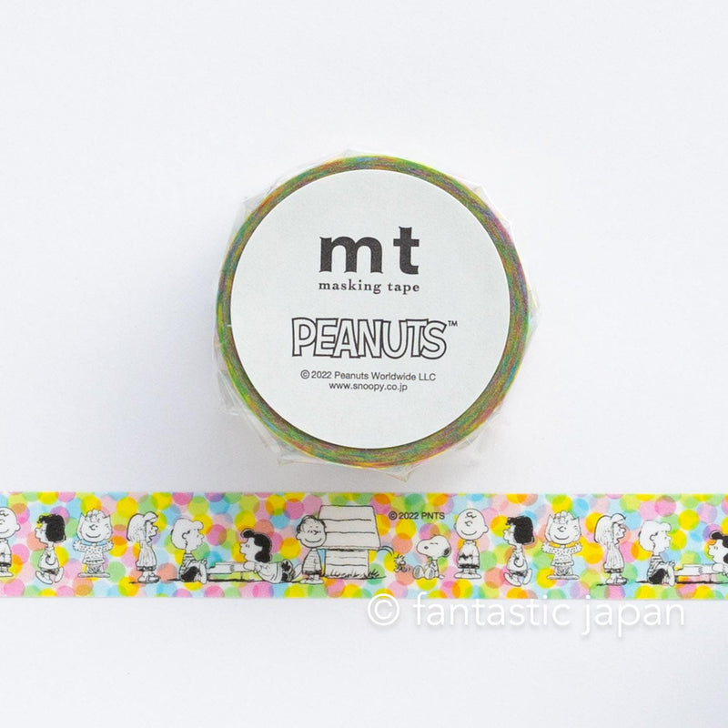 mt washi tape PEANUTS -fun time- / MTPNUT09