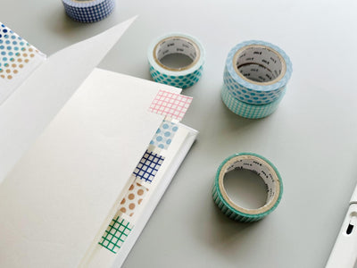 mt washi tape deco -dot black- / MT01D368R / 15mm wide