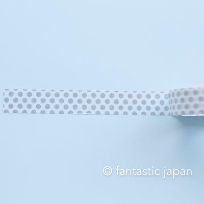 mt washi tape deco -dot silver- / MT01D366R / 15mm wide