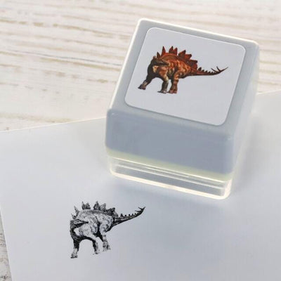 Photograph stamp / dinosaur -stegosaurus-