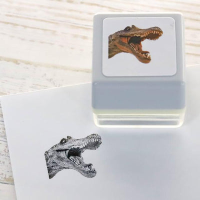 Photograph stamp / dinosaur -spinosaurus-