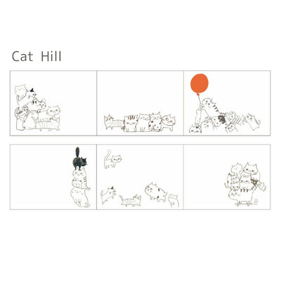 Shinzi Katoh roll sticky notes / -cat hill-