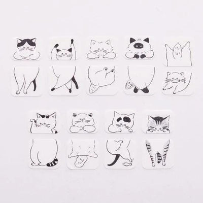 bande sticker -relaxed separate cat-