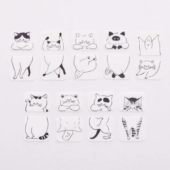 bande sticker -relaxed separate cat-