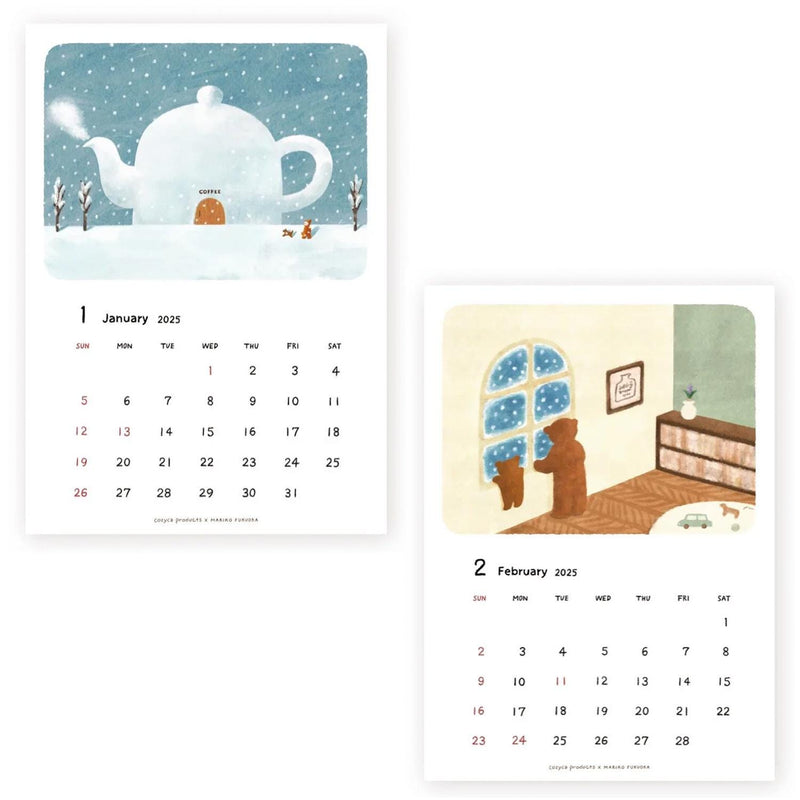 Mariko Fukuoka 2025 CALENDAR / cozyca product