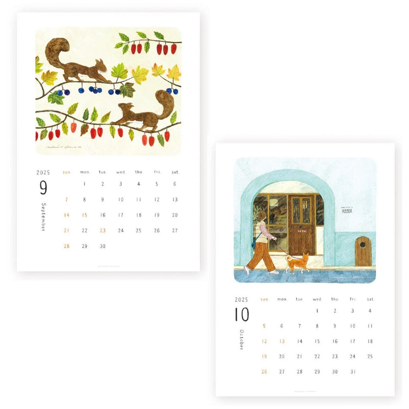 Asano Midori 2025 CALENDAR / cozyca product