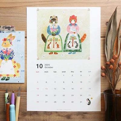 Aiko Fukawa 2025 CALENDAR / cozyca product