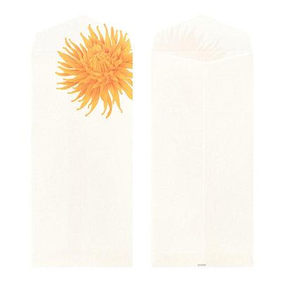 Japanese Iyo washi letter pad and envelops -dahlia-