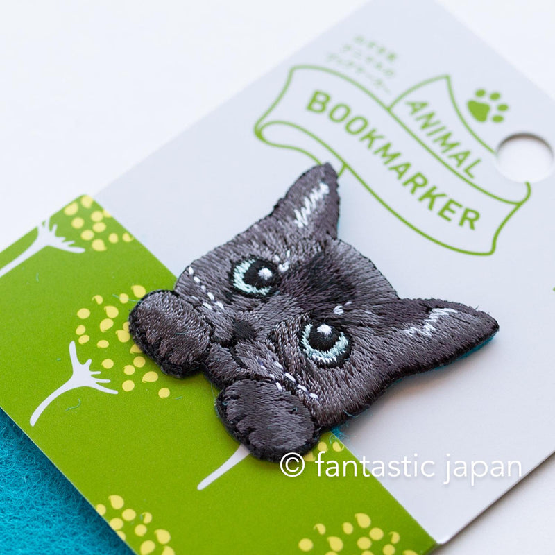 Cat bookmarker / black cat