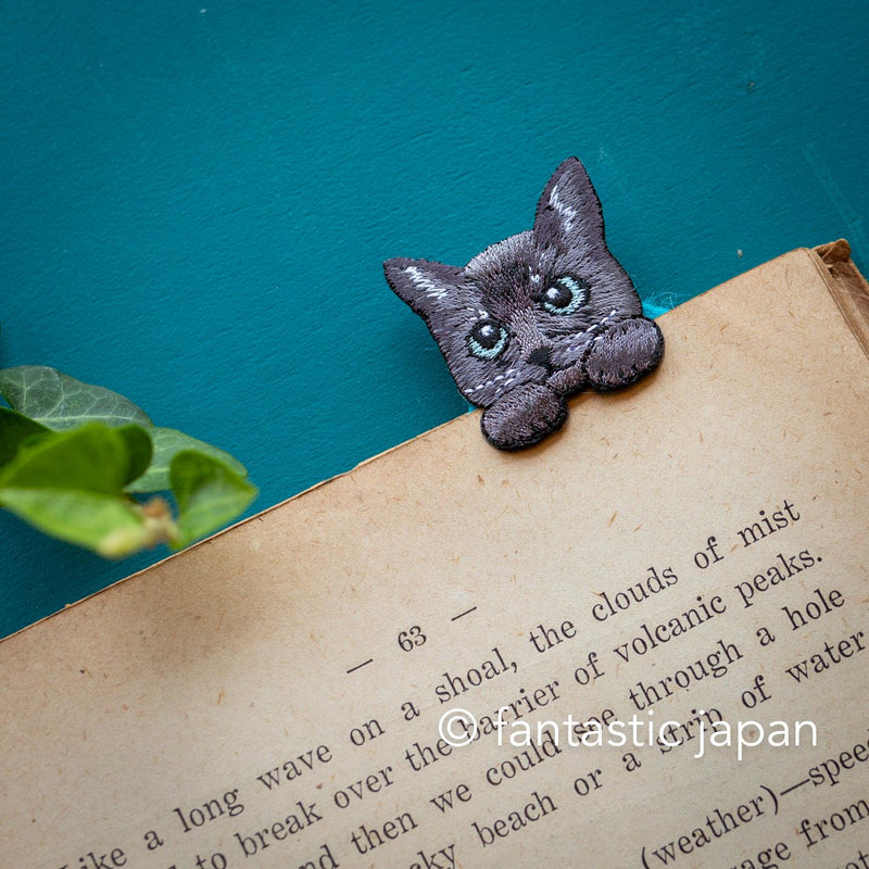 Cat bookmarker / black cat