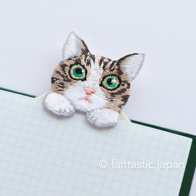 Cat bookmarker / brown tabby