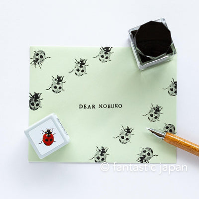 Photograph stamp -ladybug-