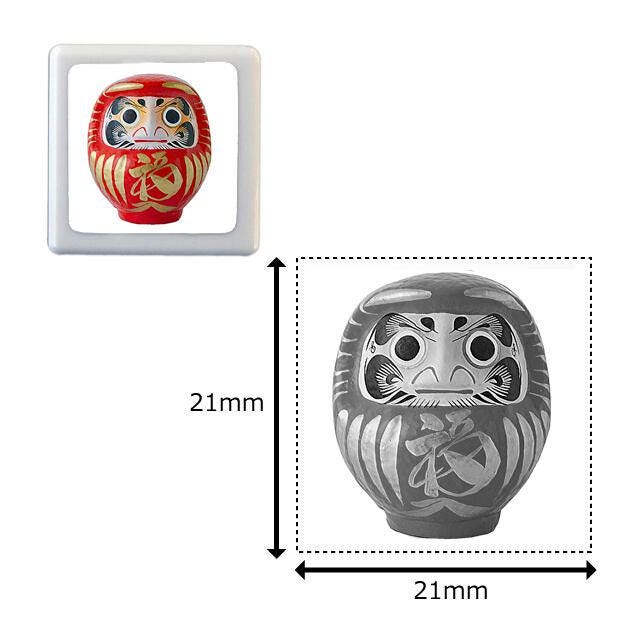 Photograph stamp -daruma-