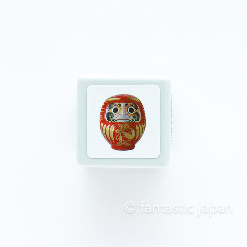 Photograph stamp -daruma-