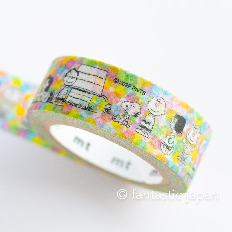 mt washi tape PEANUTS -fun time- / MTPNUT09