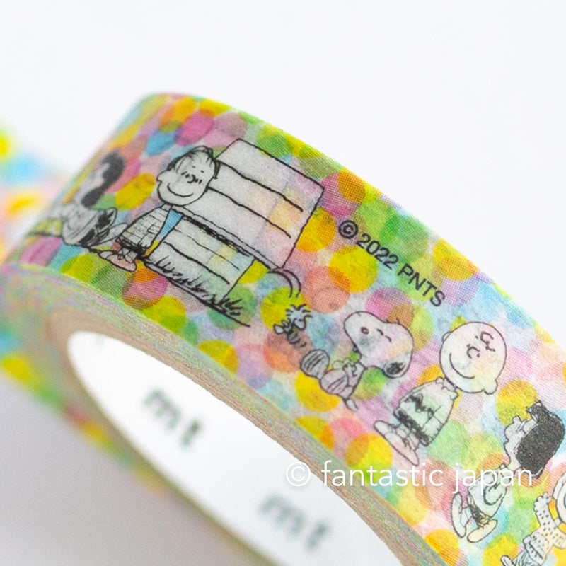 mt washi tape PEANUTS -fun time- / MTPNUT09