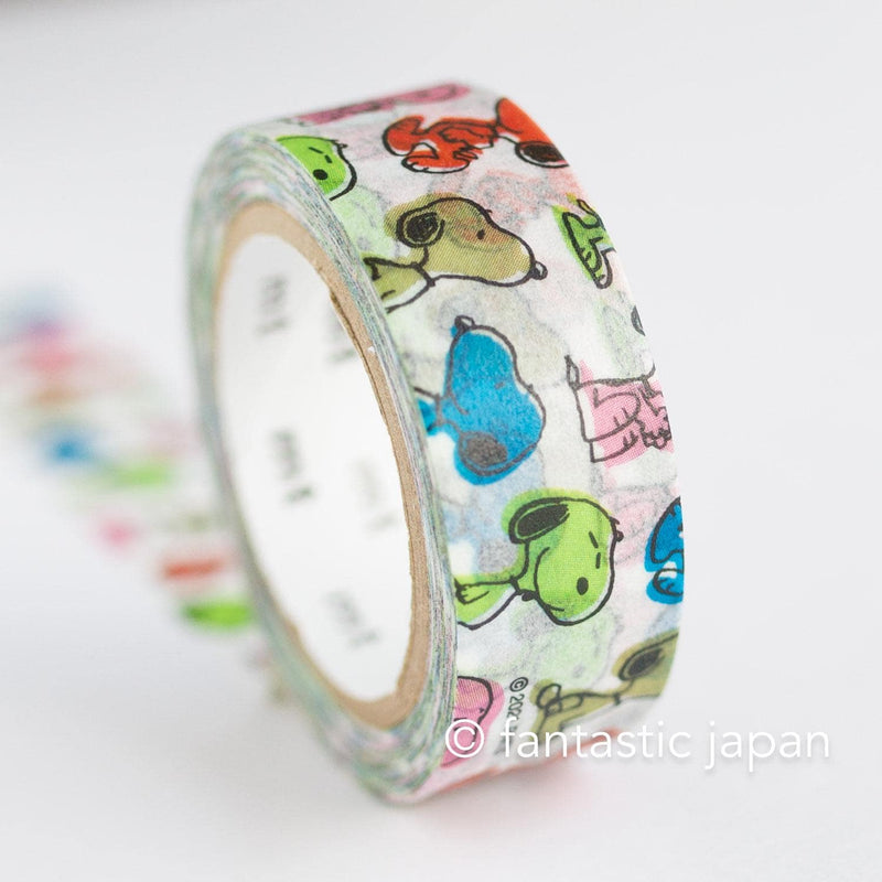 mt washi tape PEANUTS -out of register- / MTPNUT02