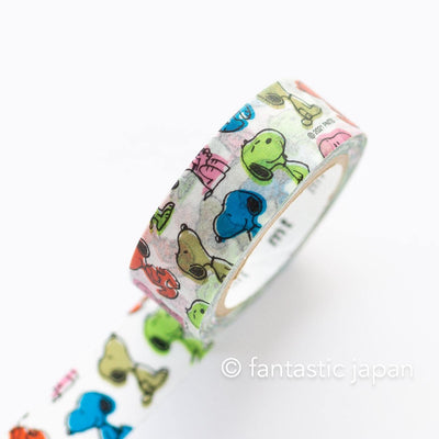 mt washi tape PEANUTS -out of register- / MTPNUT02