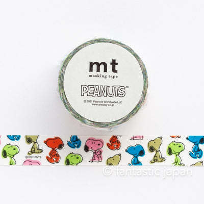 mt washi tape PEANUTS -out of register- / MTPNUT02