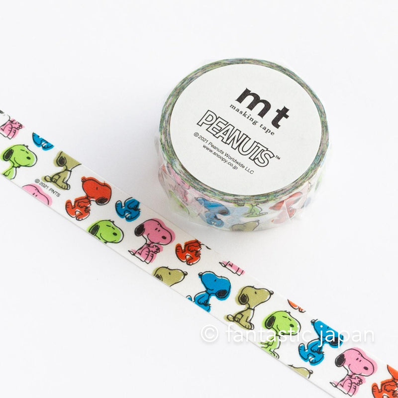 mt washi tape PEANUTS -out of register- / MTPNUT02