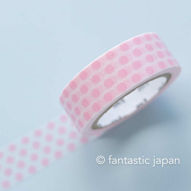 mt washi tape deco -dot pink- / MT01D357R / 15mm wide