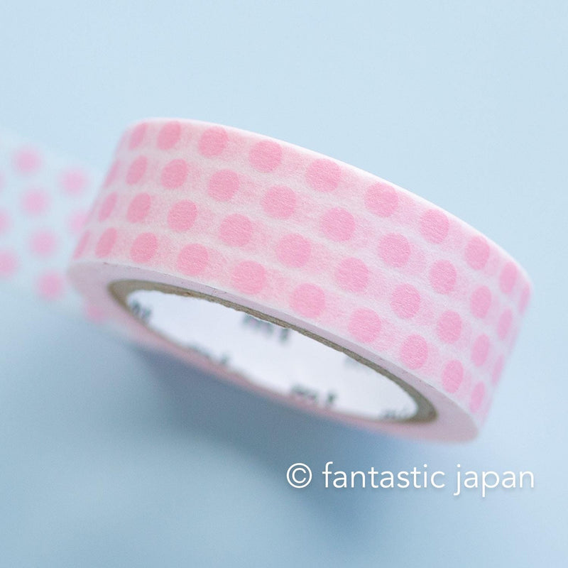 mt washi tape deco -dot pink- / MT01D357R / 15mm wide