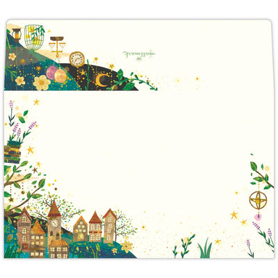 Hallmark Writing Letter Pad and Envelopes -A walk under the stars-