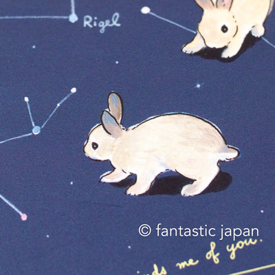 Schinako Moriyama post card -Stars that remind me of you-